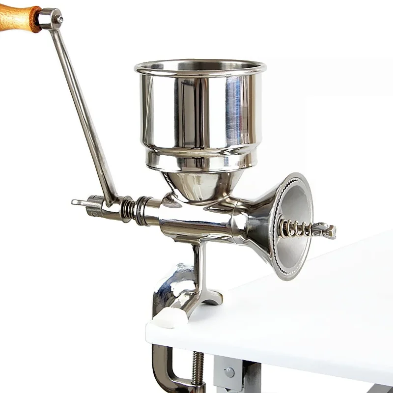 Grain Mill Grinder Hand Crank - مطحنة حبوب يدوية احترافية، مطحنة قمح