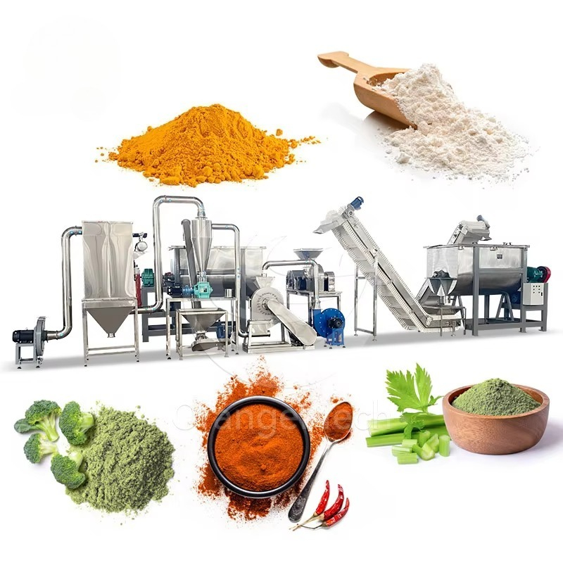 Sugar Powder Grinding Machine - آلة مخصصة لطحن وتعبئة مسحوق الماتشا