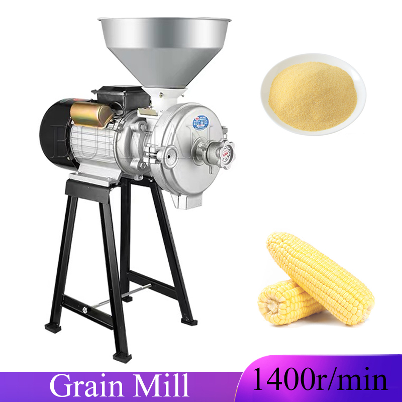 Ultra Fine Powder Grinder Machine - مطحنة تجارية لطحن الذرة وفول الصويا،