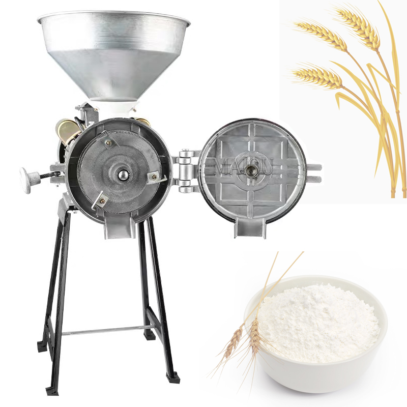 Corn Grinder Machine Electric - مطحنة حبوب كهربائية للحبوب الرطبة والجافة،
