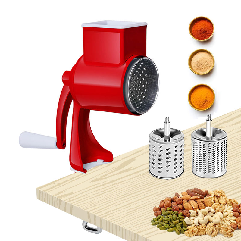 Grain Mill Grinder Hand Crank - مطحنة حبوب من سبائك الألومنيوم ،