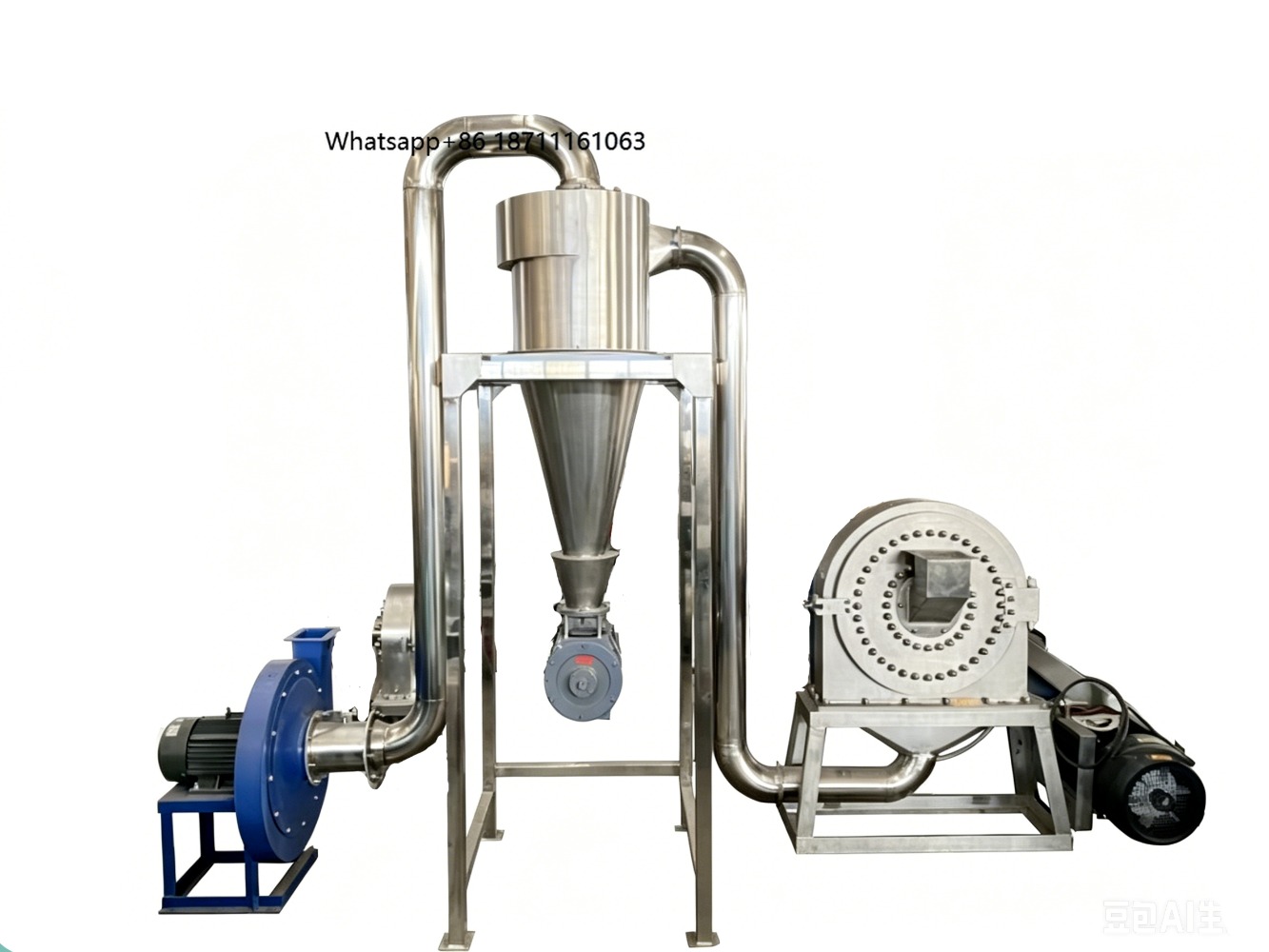 Industrial Hammer Mill Grinder - مطحنة متعددة الوظائف لطحن الأرز والأرز