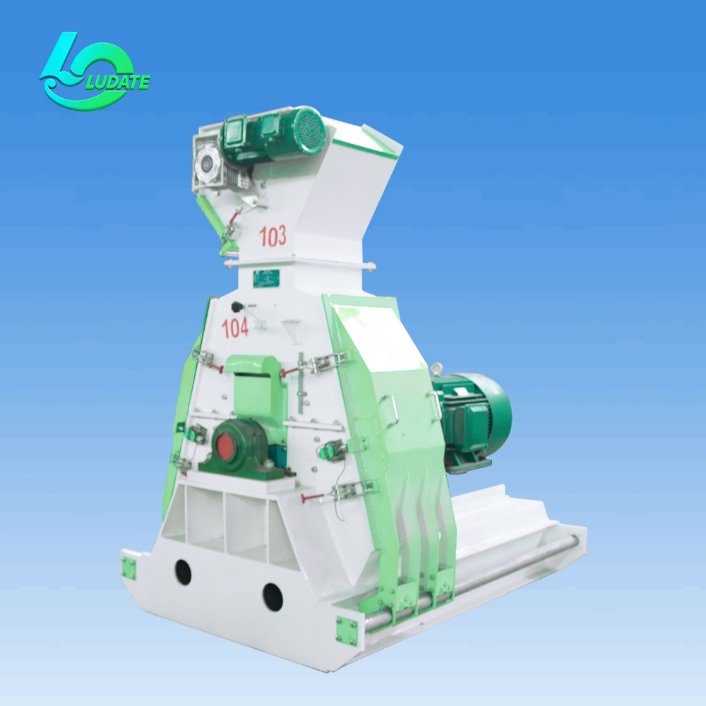 Industrial Hammer Mill Grinder - كسارة أعلاف ذات سعة كبيرة تستخدم