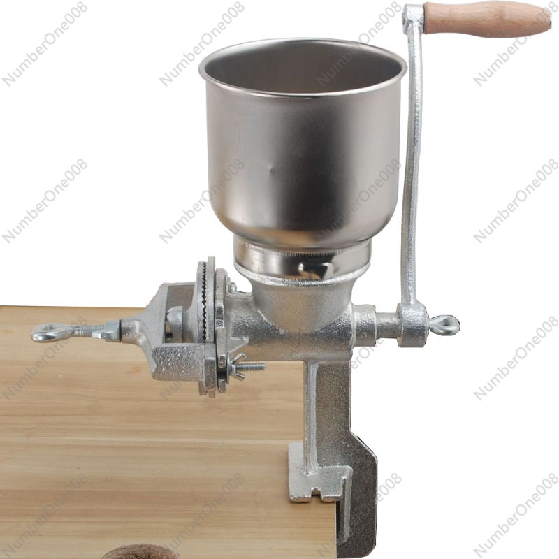 Grain Mill Grinder Hand Crank - مطحنة حبوب يدوية من الحديد الزهر