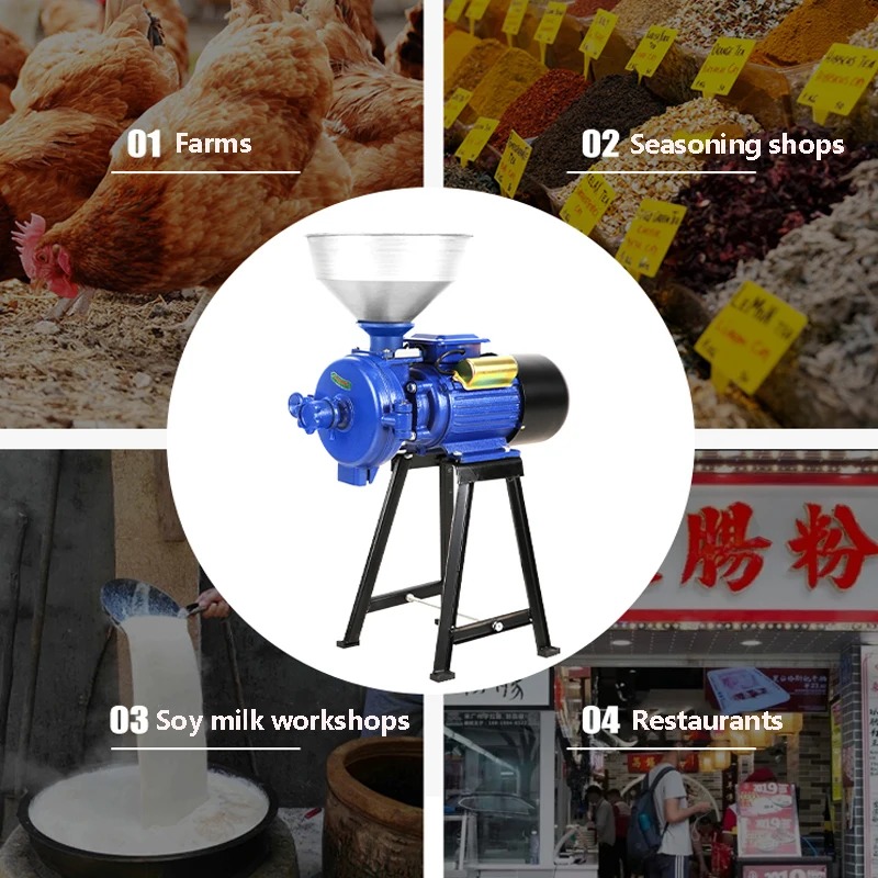 مطحنة تغذية كهربائية بقدرة 250 - مراجعة Electric Grain Mill 2500W وسعره