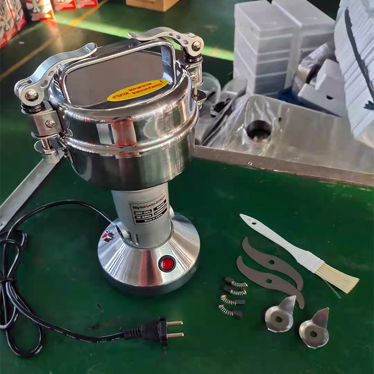 ماكينة طحن المكسرات والتوابل ا - مراجعة Spice Grinder Machine Commercial 1000G وسعره