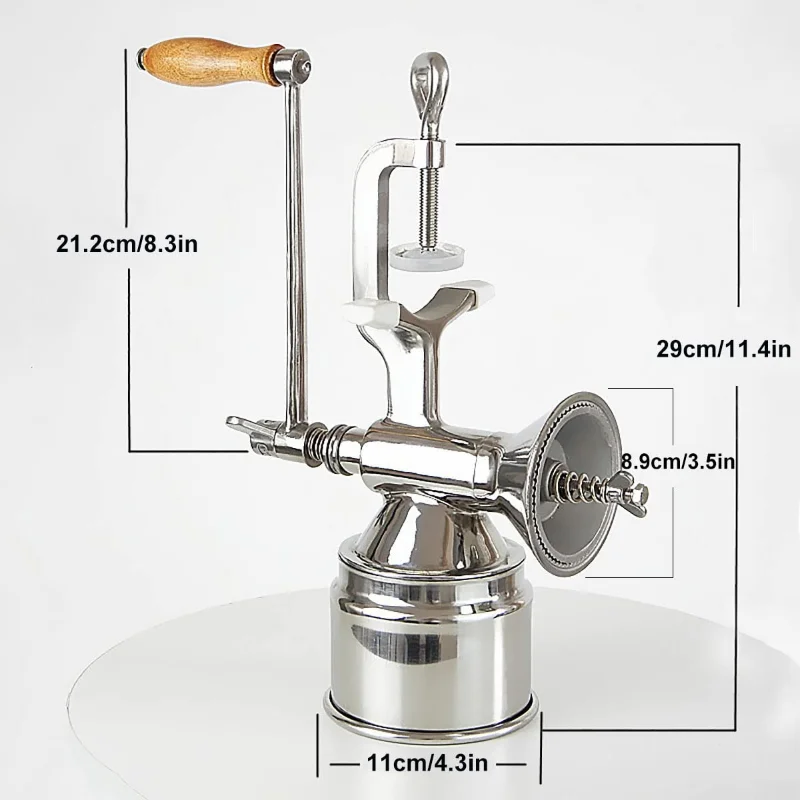 مطحنة حبوب يدوية احترافية، مطح - مراجعة Grain Mill Grinder Hand Crank وسعره