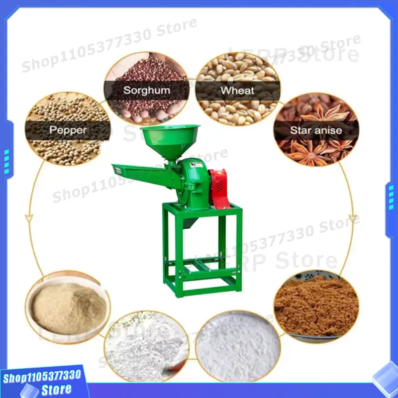 مطحنة حبوب يدوية متعددة الاستخ - مراجعة Grain Mill Grinder Hand Crank وسعره