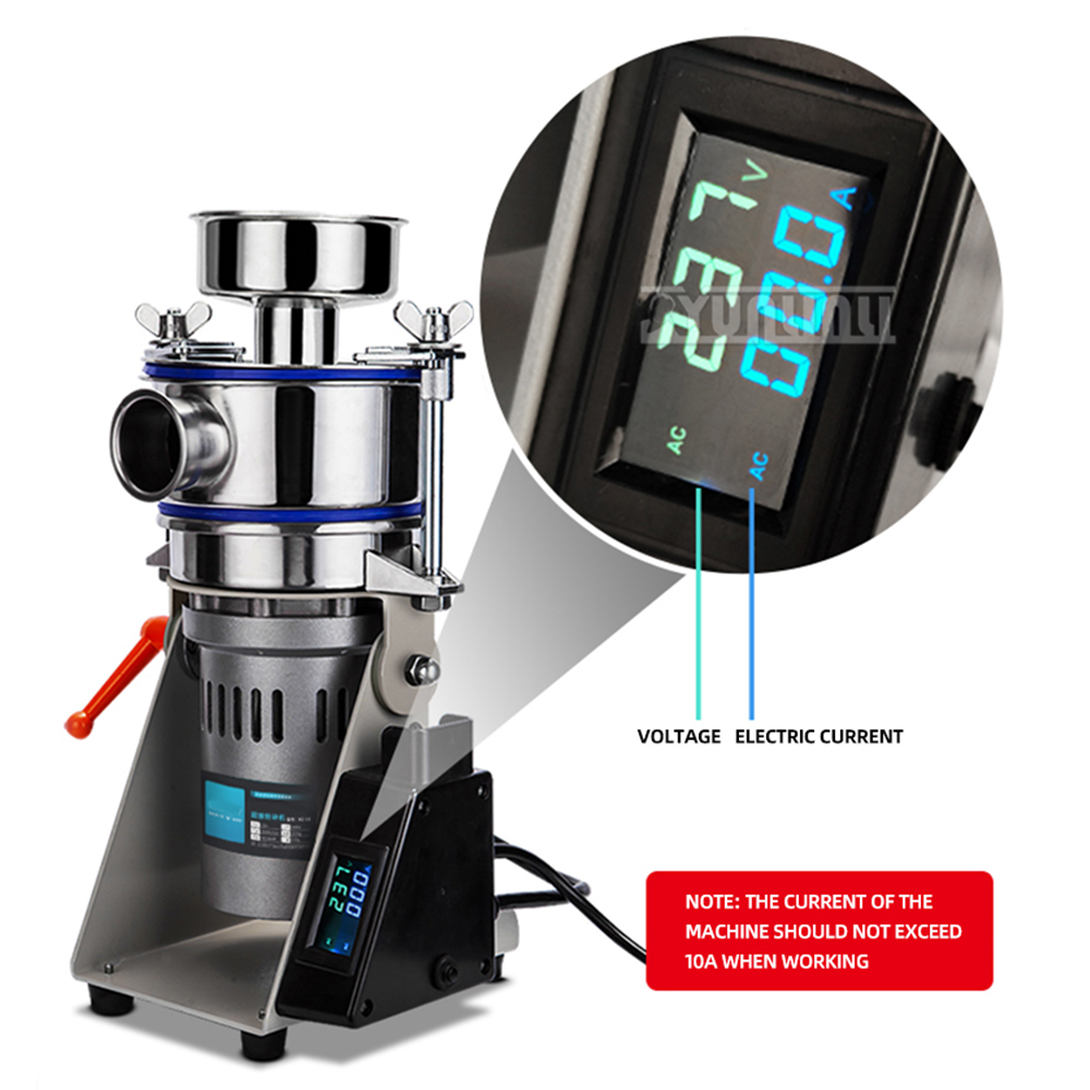 مطحنة كهربائية تجارية فائقة ال - مراجعة Ultra Fine Powder Grinder Machine وسعره
