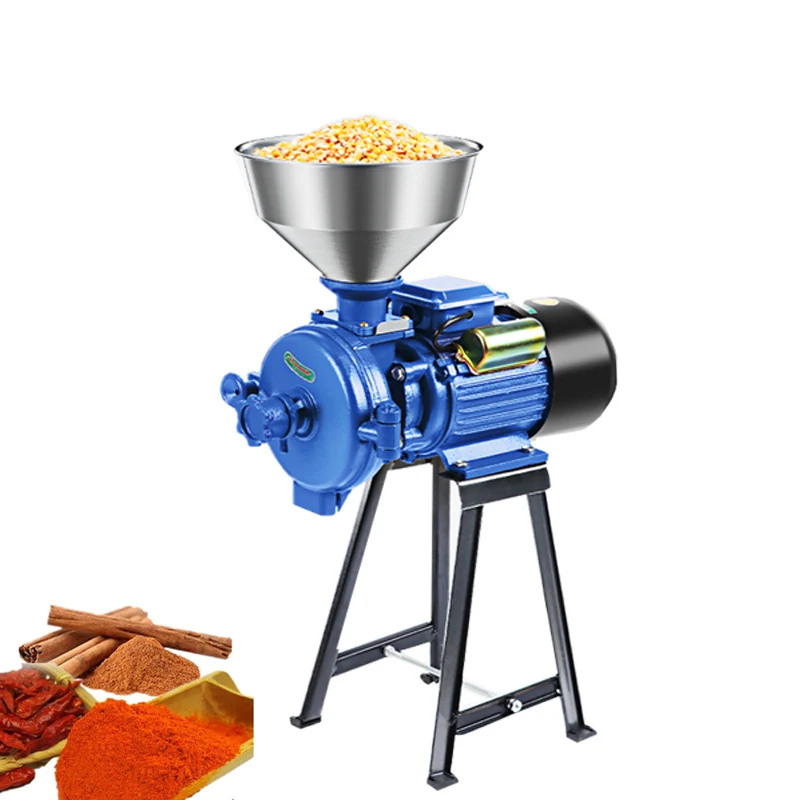 مطحنة حبوب وتوابل وقهوة وطعام  - مراجعة Electric Grain Mill 2500W وسعره
