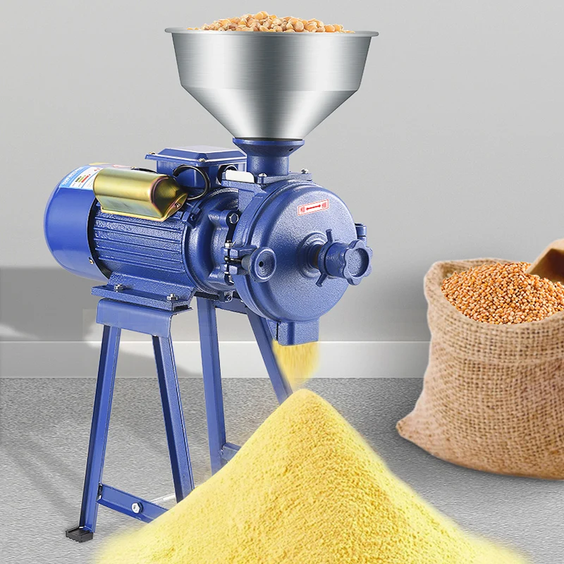 مطحنة حبوب وتوابل وقهوة وطعام  - مراجعة Electric Grain Mill 2500W وسعره