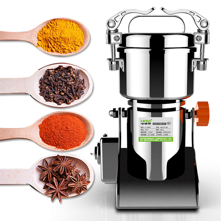 مطحنة كهربائية سعة 1000 جرام ل - مراجعة Spice Grinder Machine Commercial 1000G وسعره