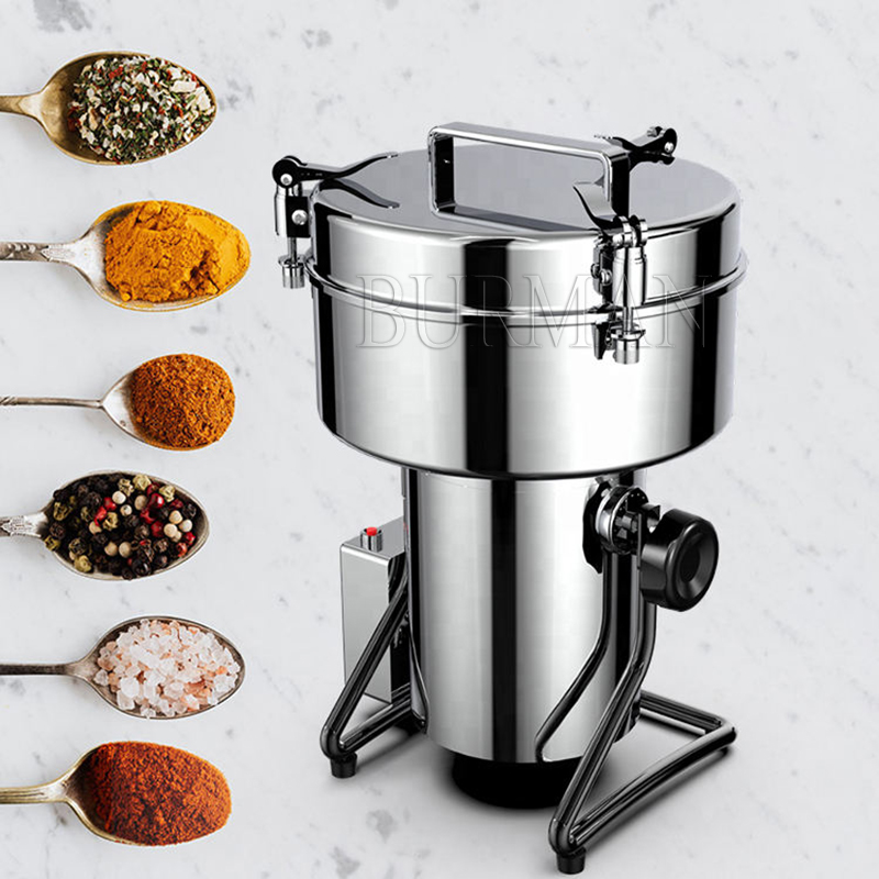 مطحنة حبوب وتوابل وقهوة وأطعمة - مراجعة Electric Grain Mill 2500W وسعره