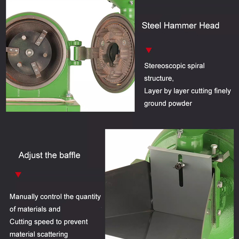 مطحنة كهربائية للتوابل والقمح  - مراجعة Corn Grinder Machine Electric وسعره