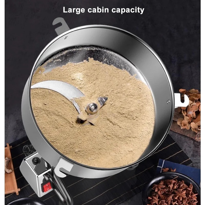 مطحنة حبوب كهربائية تجارية بقو - مراجعة Corn Grinder Machine Electric وسعره