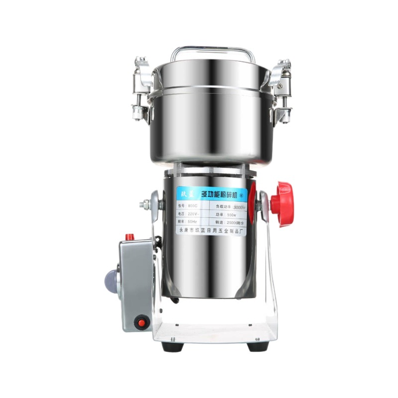 800 جرام الكهربائية الفولاذ ال - مراجعة Dry Grain Grinder Stainless Steel وسعره