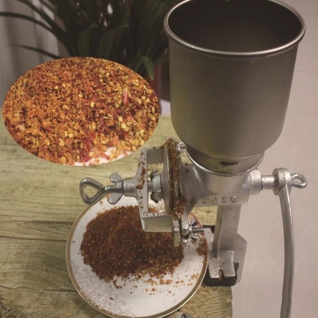 مطحنة منزلية صغيرة تعمل يدويًا - مراجعة Grain Mill Grinder Hand Crank وسعره