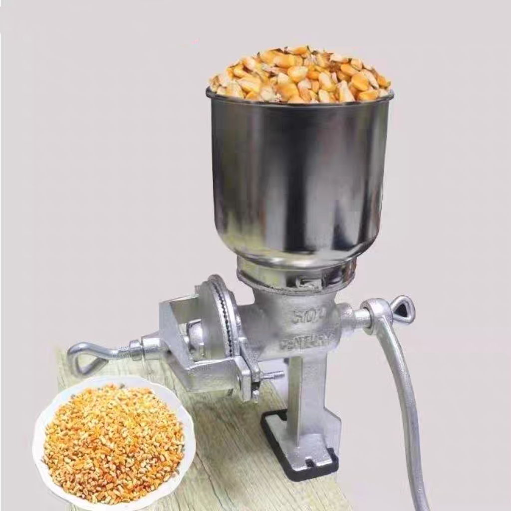 مطحنة منزلية صغيرة تعمل يدويًا - مراجعة Grain Mill Grinder Hand Crank وسعره