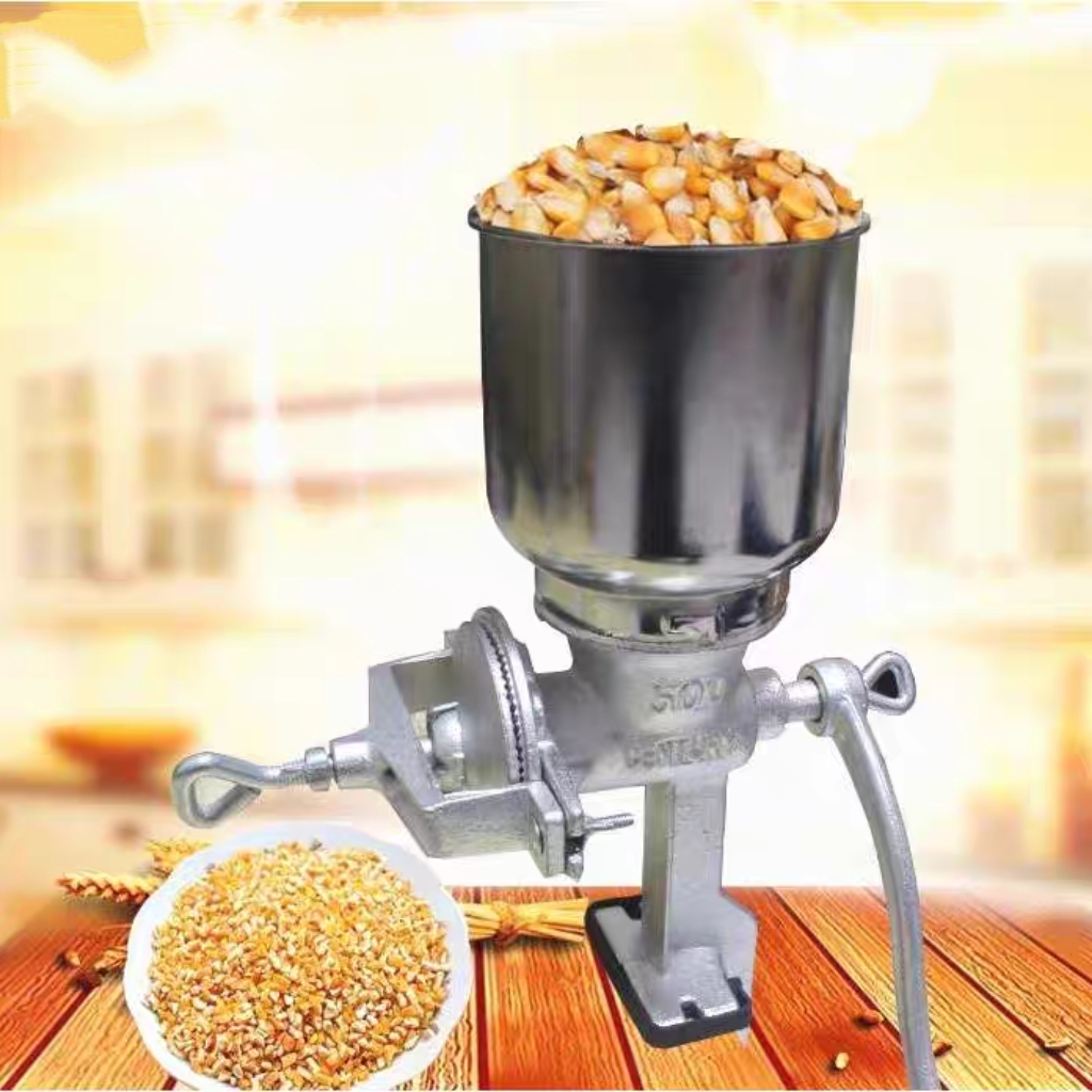 مطحنة منزلية صغيرة تعمل يدويًا - مراجعة Grain Mill Grinder Hand Crank وسعره