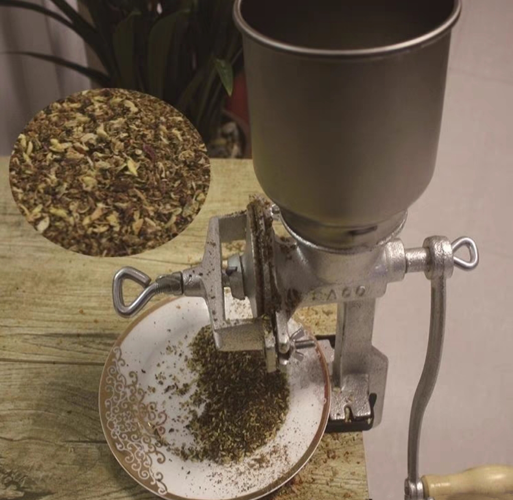 مطحنة منزلية صغيرة تعمل يدويًا - مراجعة Grain Mill Grinder Hand Crank وسعره