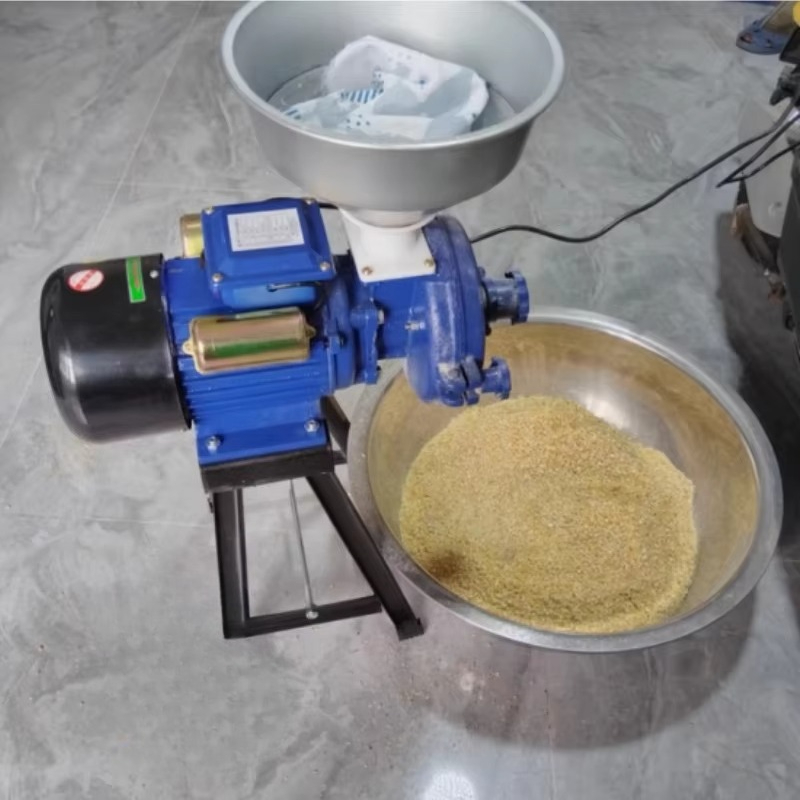مطحنة حبوب كهربائية منزلية من  - مراجعة Dry Grain Grinder Stainless Steel وسعره