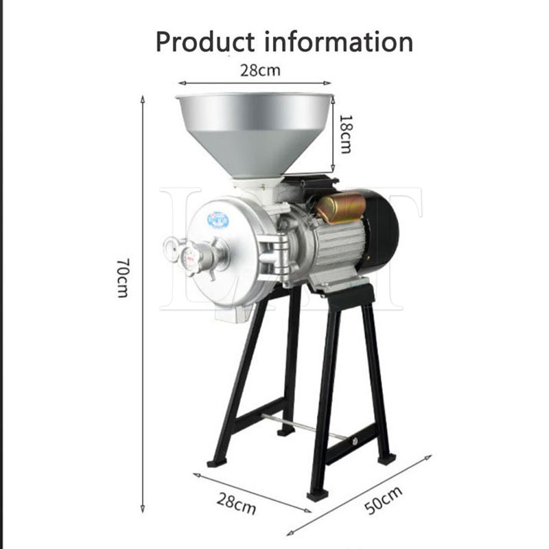آلة طحن الحبوب التجارية الكهرب - مراجعة Corn Grinder Machine Electric وسعره