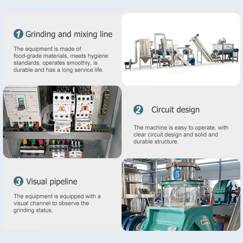 آلة مخصصة لطحن وتعبئة مسحوق ال - مراجعة Sugar Powder Grinding Machine وسعره