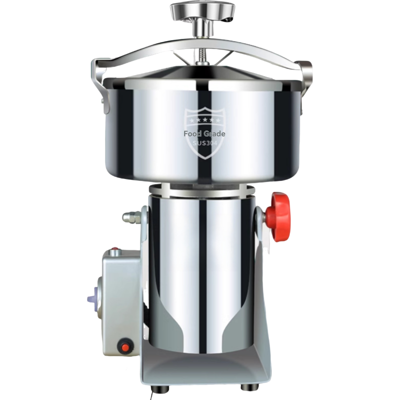 مطحنة جافة 4500 جرام فقط - آلة - مراجعة Dry Grain Grinder Stainless Steel وسعره