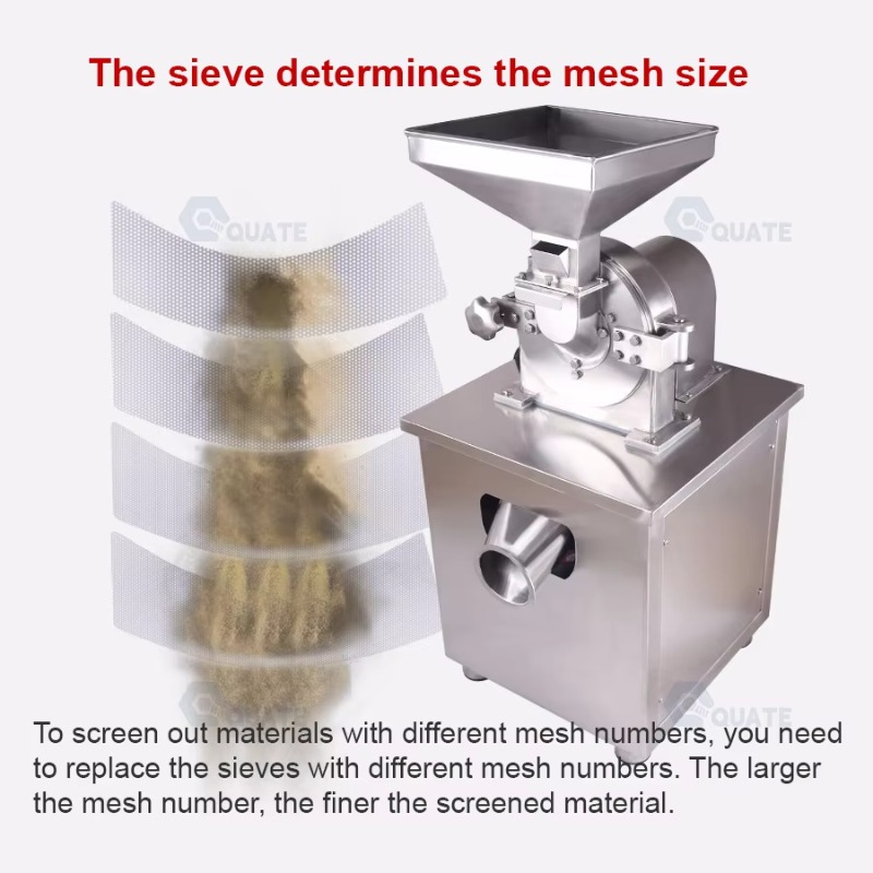آلة طحن التوابل والفلفل الحار  - مراجعة Dry Grain Grinder Stainless Steel وسعره