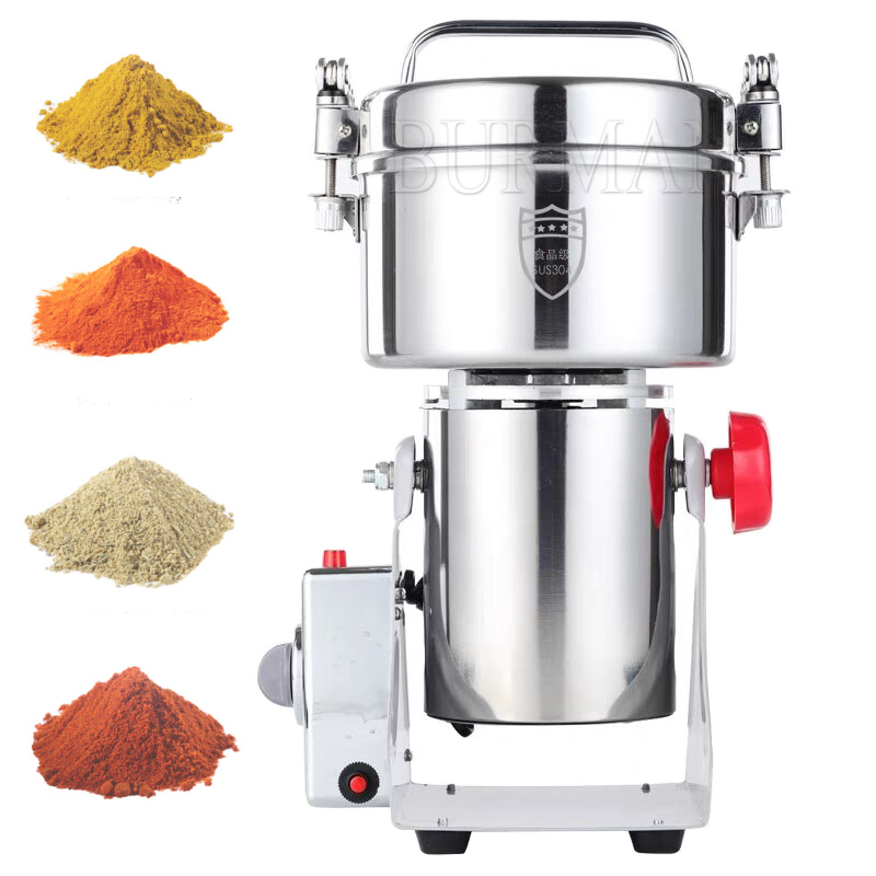 110 فولت 220 فولت طاحونة الكهر - مراجعة Electric Grain Mill 2500W وسعره