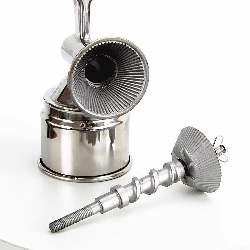 مطحنة حبوب القهوة اليدوية المص - مراجعة Grain Mill Grinder Hand Crank وسعره