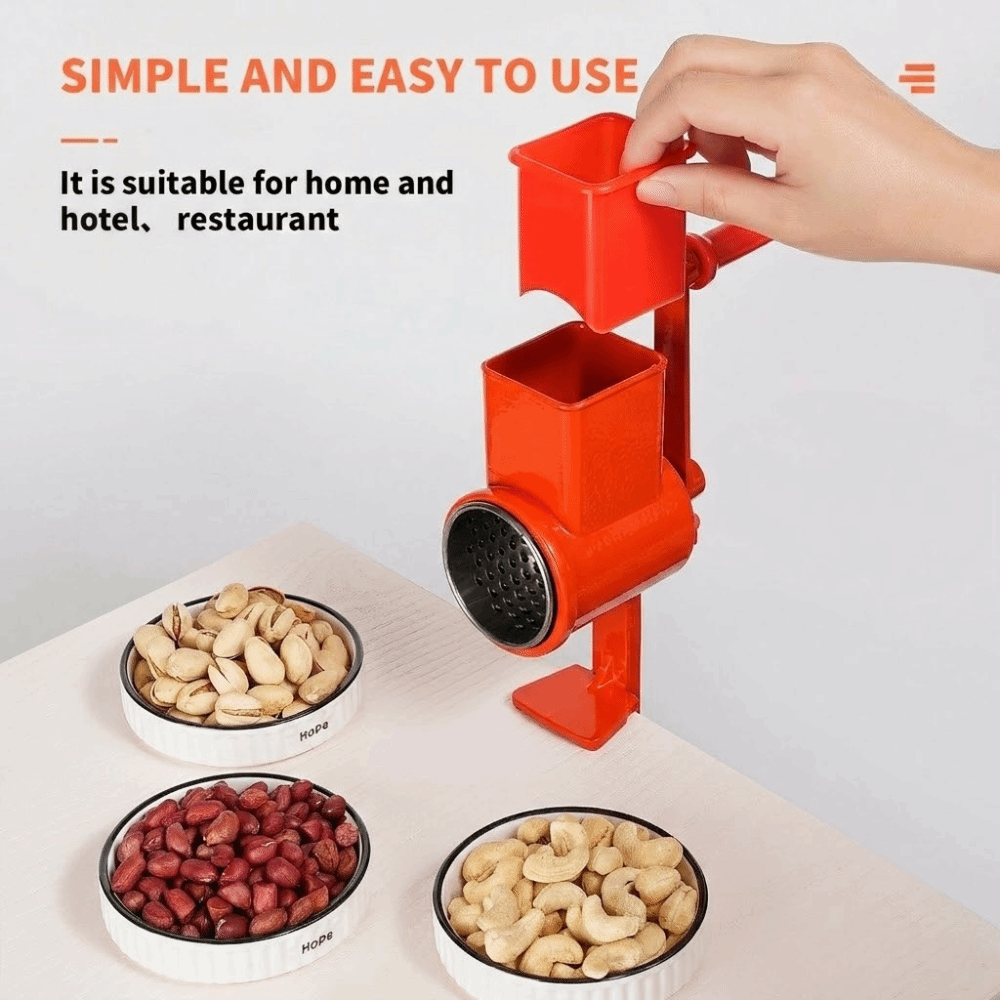 مطحنة حبوب يدوية مقاومة للصدأ  - مراجعة Grain Mill Grinder Hand Crank وسعره