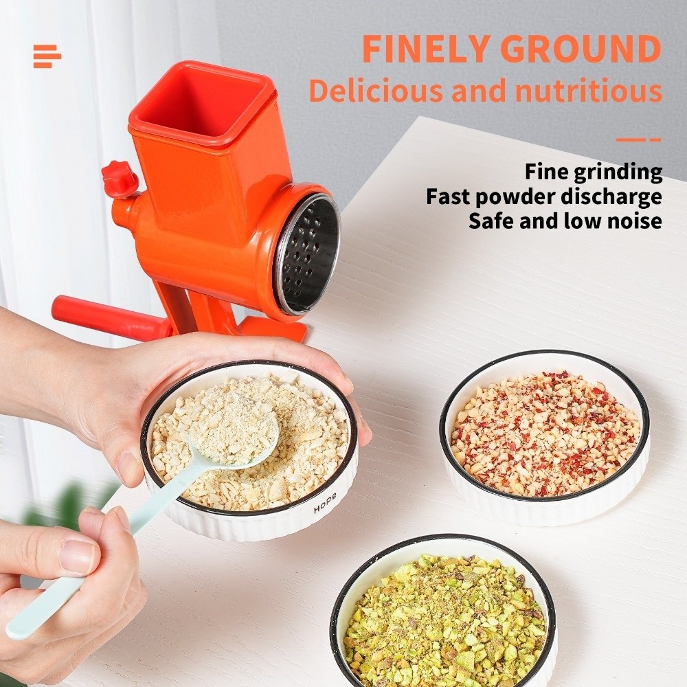مطحنة حبوب يدوية مقاومة للصدأ  - مراجعة Grain Mill Grinder Hand Crank وسعره