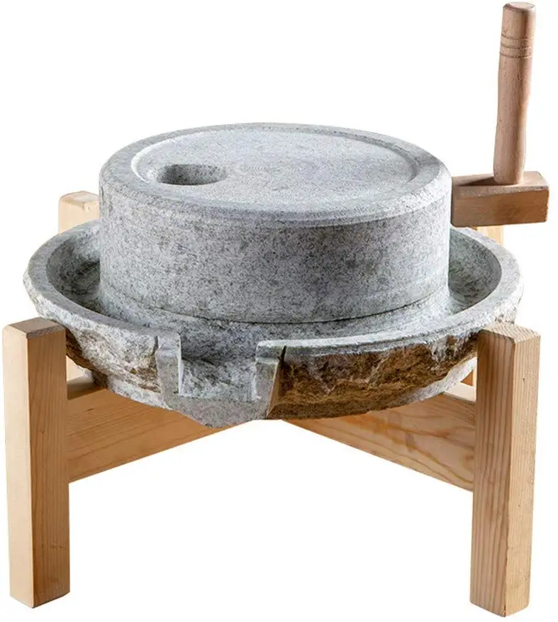 مطحنة دقيق الطعام المنزلية الي - مراجعة Grain Mill Grinder Hand Crank وسعره