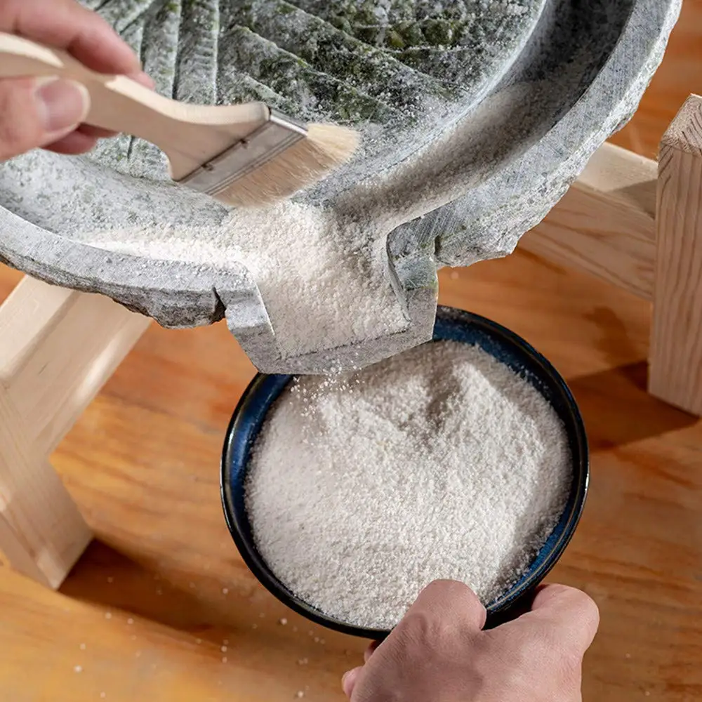 مطحنة دقيق الطعام المنزلية الي - مراجعة Grain Mill Grinder Hand Crank وسعره