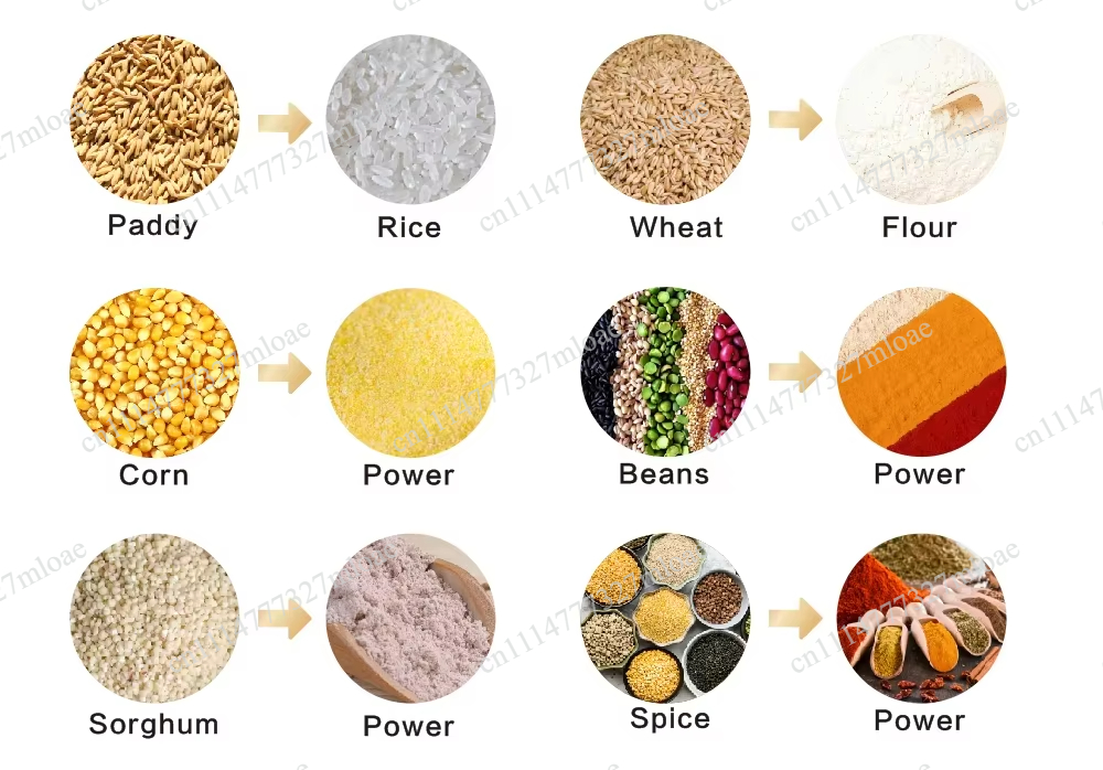 مطحنة حبوب كهربائية للاستخدام  - مراجعة Corn Grinder Machine Electric وسعره