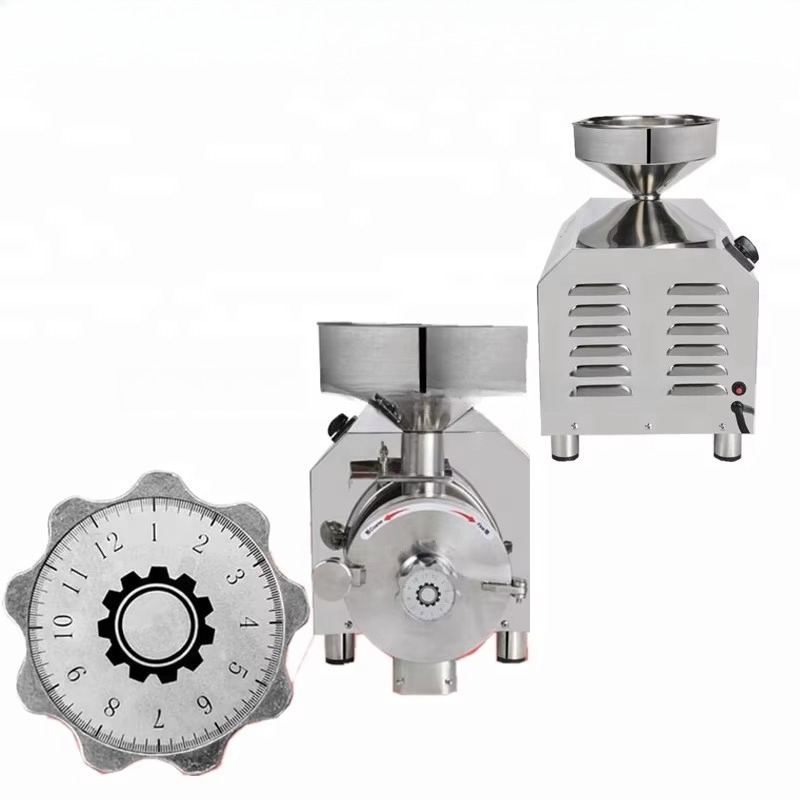 آلة طحن الحبوب والأرز والدقيق  - مراجعة Dry Grain Grinder Stainless Steel وسعره