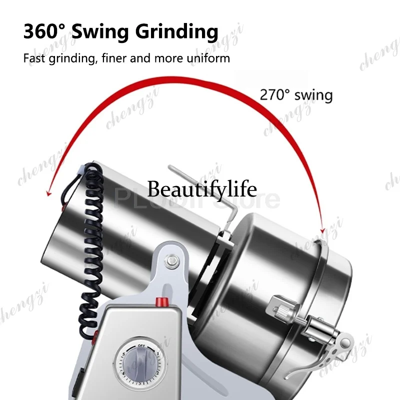آلة طحن من الفولاذ المقاوم للص - مراجعة Ultra Fine Powder Grinder Machine وسعره