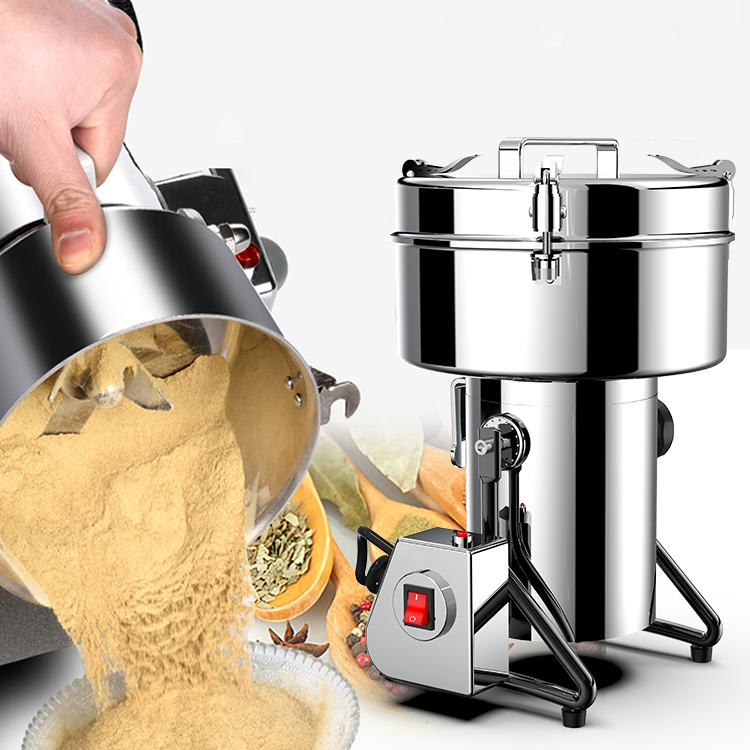 الفولاذ المقاوم للصدأ مطحنة ال - مراجعة Dry Grain Grinder Stainless Steel وسعره