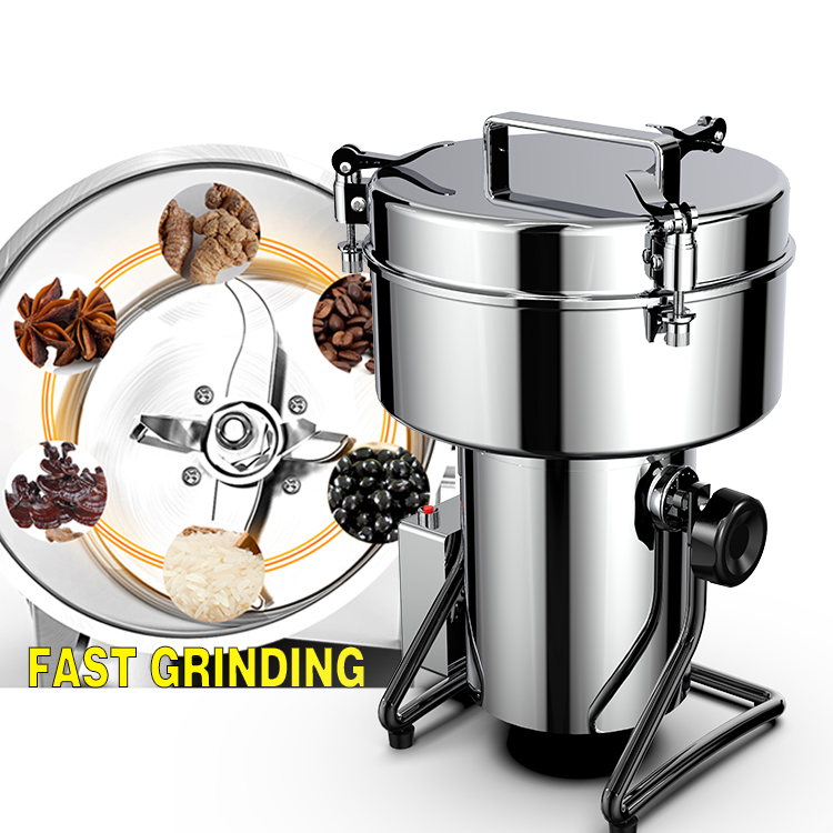 الفولاذ المقاوم للصدأ مطحنة ال - مراجعة Dry Grain Grinder Stainless Steel وسعره