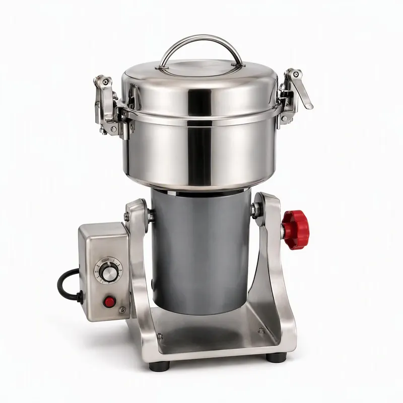 مطحنة أعشاب كهربائية من الفولا - مراجعة Ultra Fine Powder Grinder Machine وسعره