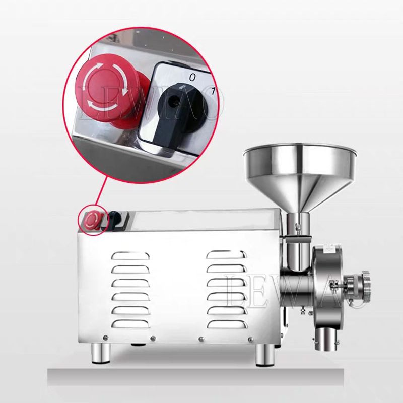 مطحنة الحبوب الكهربائية 50 كجم - مراجعة Dry Grain Grinder Stainless Steel وسعره