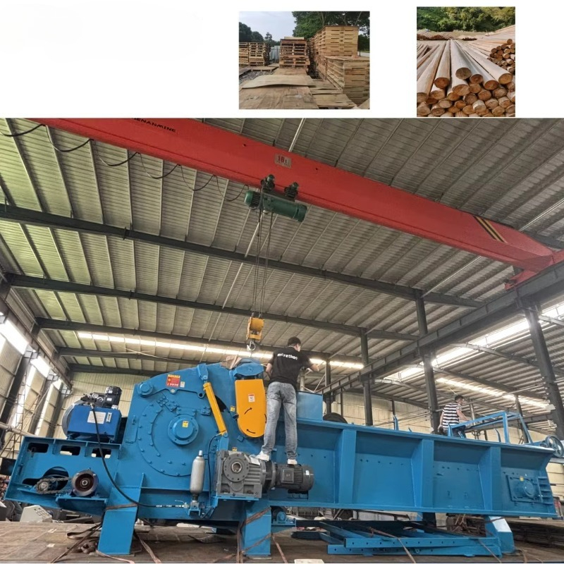 آلة طحن وتكسير الأخشاب الصناعي - مراجعة Industrial Hammer Mill Grinder وسعره