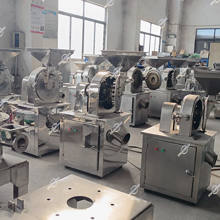 آلة طحن صناعية لصنع مسحوق ناعم - مراجعة Sugar Powder Grinding Machine وسعره