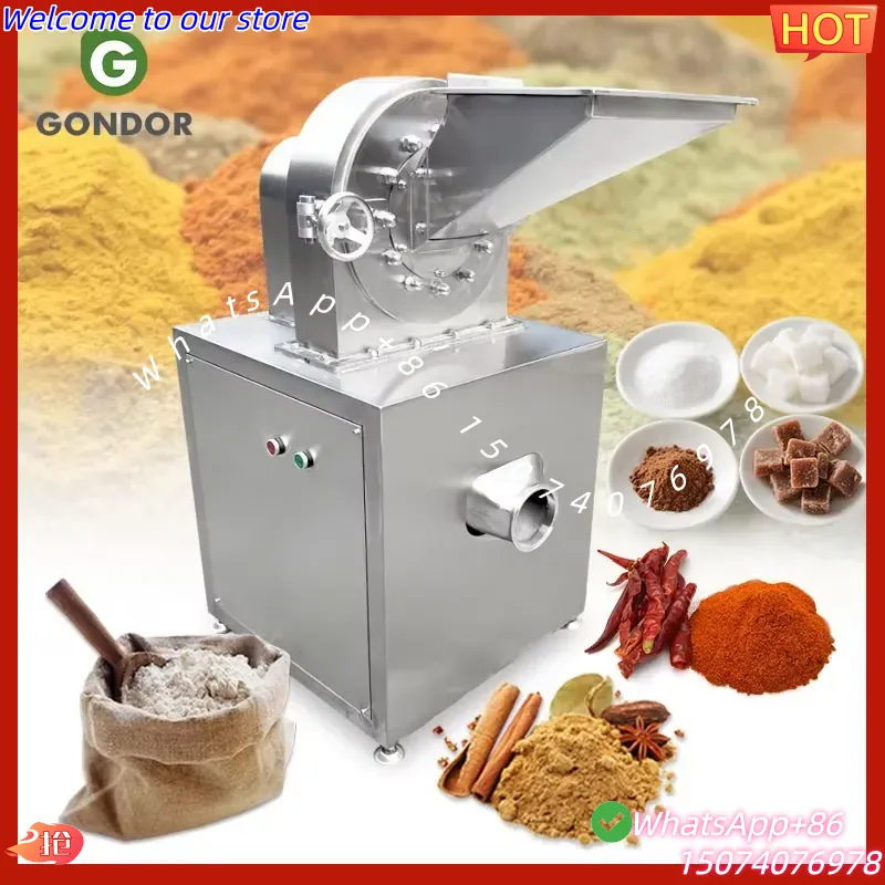 2026 آلة طحن وسحق الأعشاب والأ - مراجعة Herb Grinder Machine Commercial وسعره