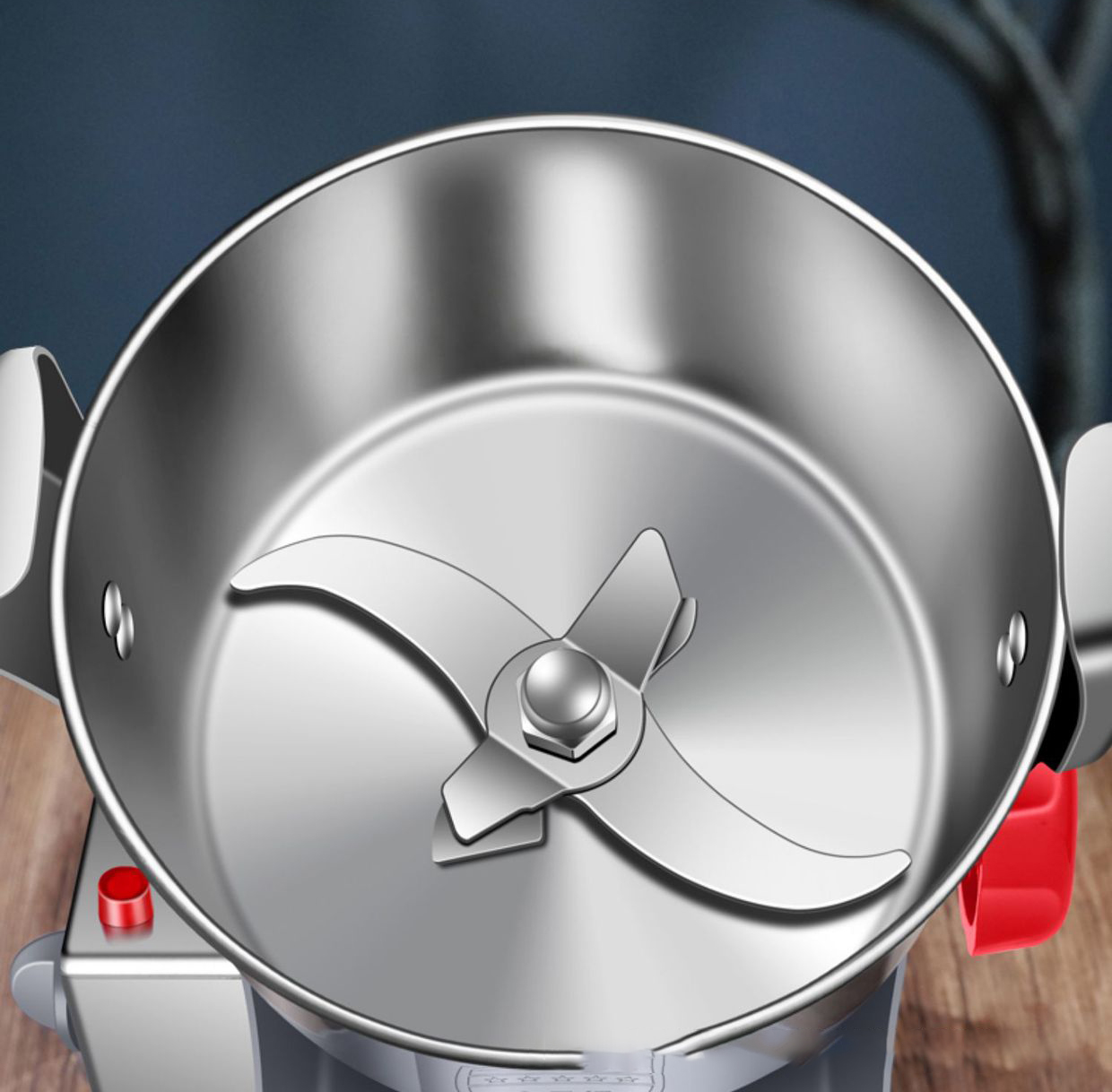 مطحنة مكسرات من الفولاذ المقاو - مراجعة Dry Grain Grinder Stainless Steel وسعره