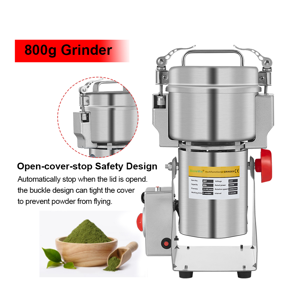 700 جرام من مسحوق التوابل العش - مراجعة Dry Grain Grinder Stainless Steel وسعره