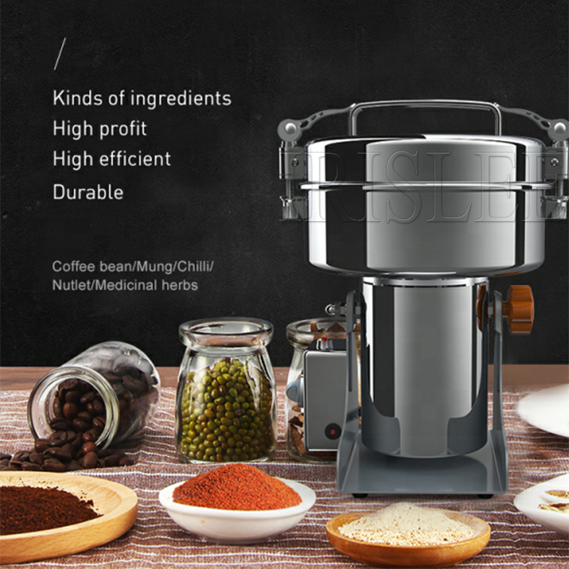المنزل الدقيق مسحوق كسارة الحب - مراجعة Electric Grain Mill 2500W وسعره