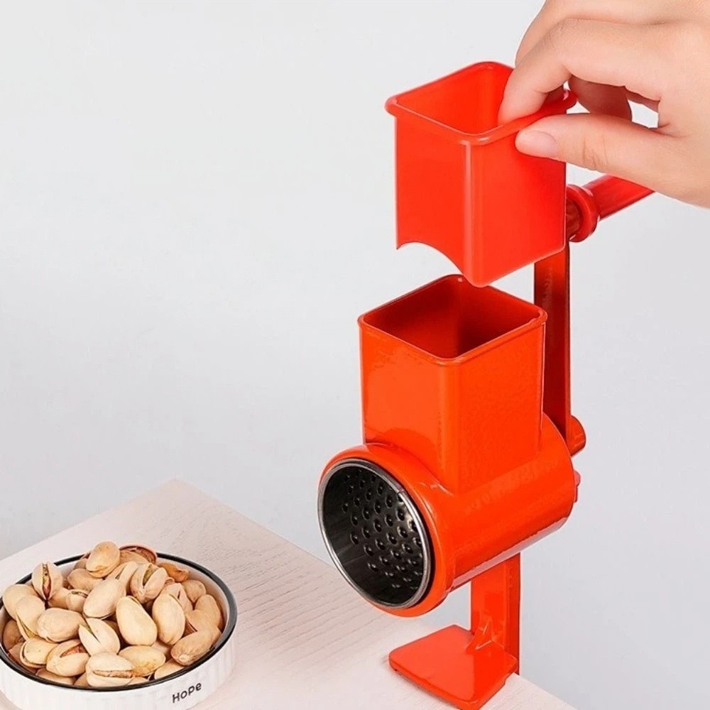 مطحنة حبوب يدوية بشفرات مقاومة - مراجعة Grain Mill Grinder Hand Crank وسعره