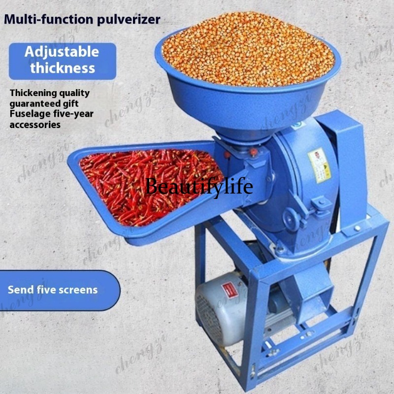 مطحنة حبوب الذرة والقمح التجار - مراجعة Herb Grinder Machine Commercial وسعره